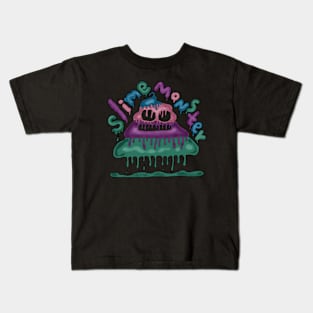 slime monster Kids T-Shirt